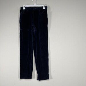 Vintage Lauren Ralph Lauren Velvet-Like Jeans Women's 6 Mid Rise Blue USA VTG